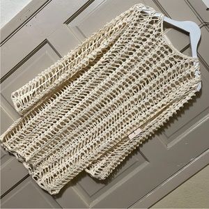 Superdown crochet cover up